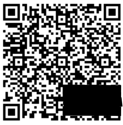 A qr code with a squareDescription automatically generated